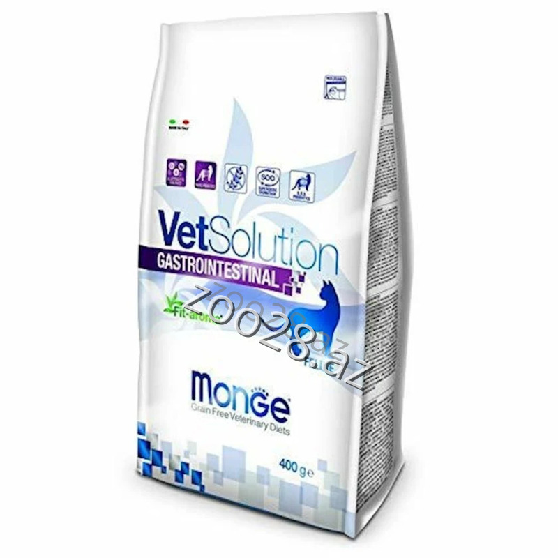 Monge VetSolution Gastrointestinal Pişiklər Üçün,400 qr - Pişiklər - Şəkil 2