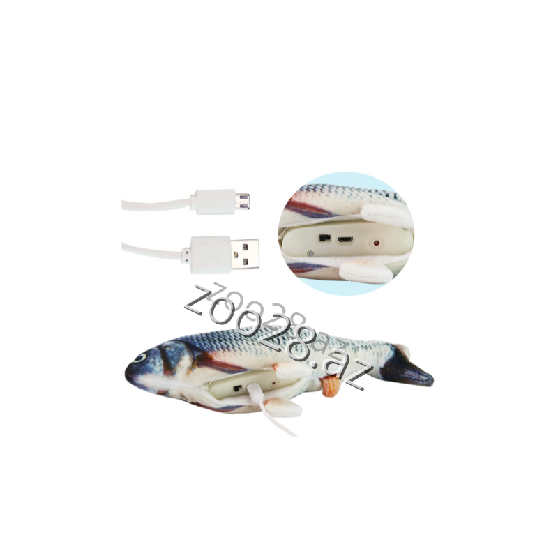 Игрушечная рыба 097-36 - Кошки - Фото 2