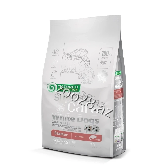 Natures Protection White Dogs Starter with Goldfish and Shrimps - Dogs | Zoo28.az