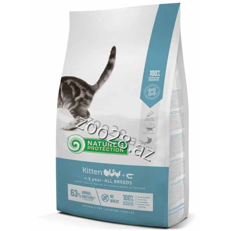 Natures Protection Kitten Bala Pişiklər Üçün - Pişiklər | Zoo28.az
