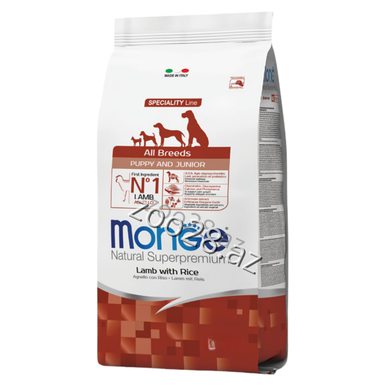 Monge All Breeds Puppy Junior with Lamb Meat - Dogs | Zoo28.az