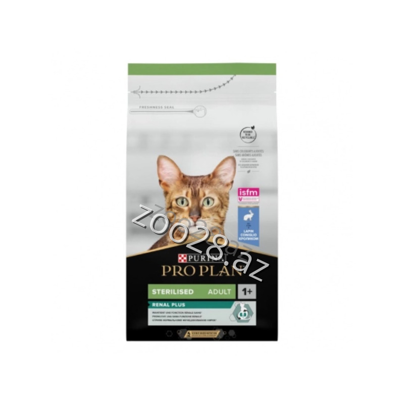 Purina Proplan Sterilised с мясом кролика - Кошки | Zoo28.az