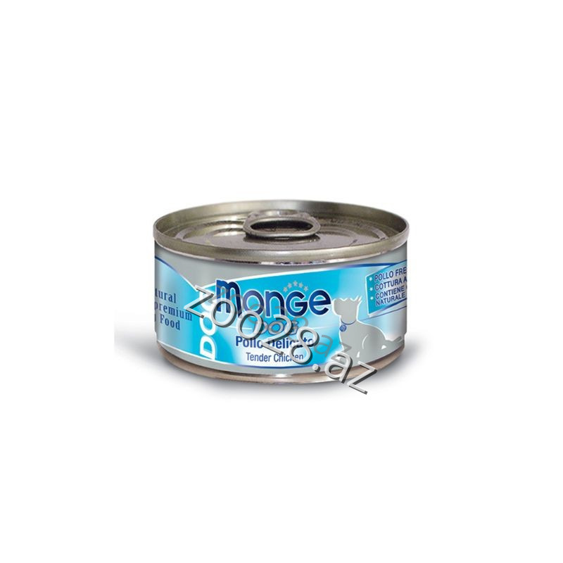 Monge Dog Superpremium Delicate Toyuq İlə Konserv 95 g - İtlər | Zoo28.az