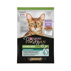 Purina Proplan Sterilised Hind Quşu Əti İlə Sous,85 qr