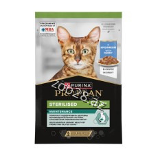 Purina Proplan Sterilised Dovşan Əti İlə Sousda Yaş Yem,85 qr