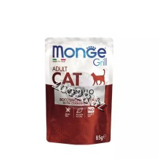 Monge Grill  Взрослые Кошки с Ягненком, 85 г