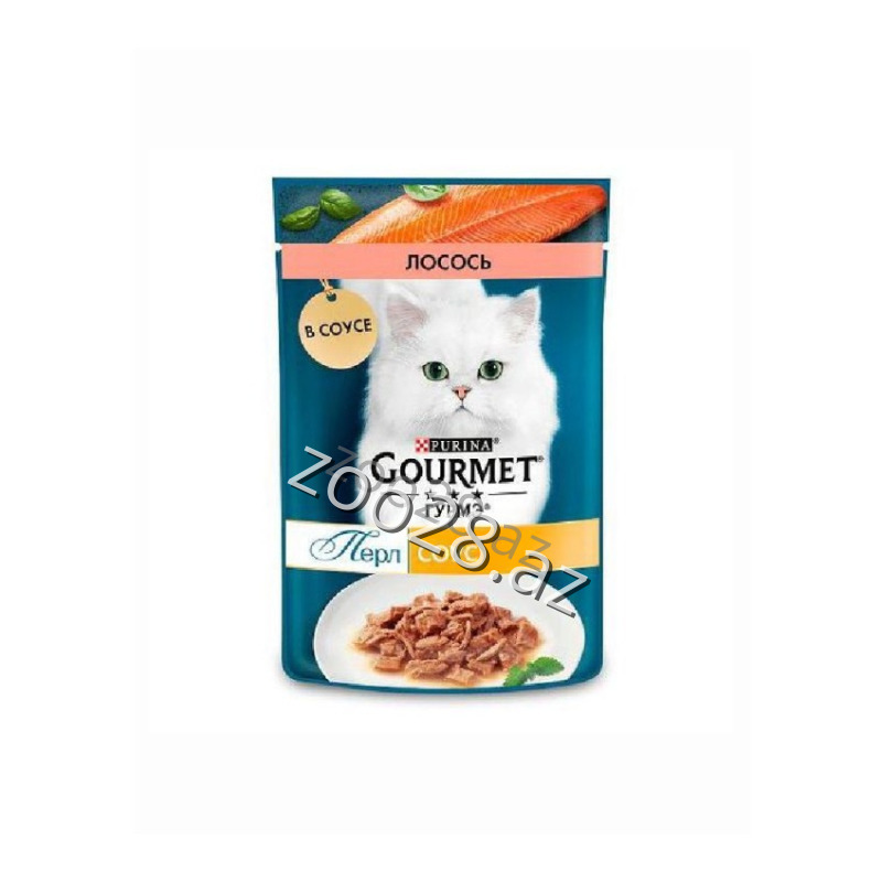 Gourmet for Cats with Salmon, 75 g - Cats | Zoo28.az