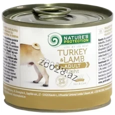 Natures Protection Konserv Adult Dog Ягненок С Индейкой  200 g