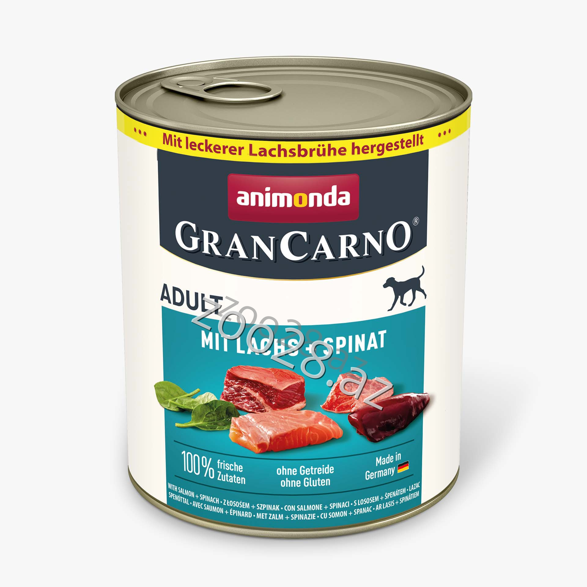 Aniimonda GranCarno Konserv Adult Dog Рыбо Со Шпинатом 800 gr - Собаки | Zoo28.az