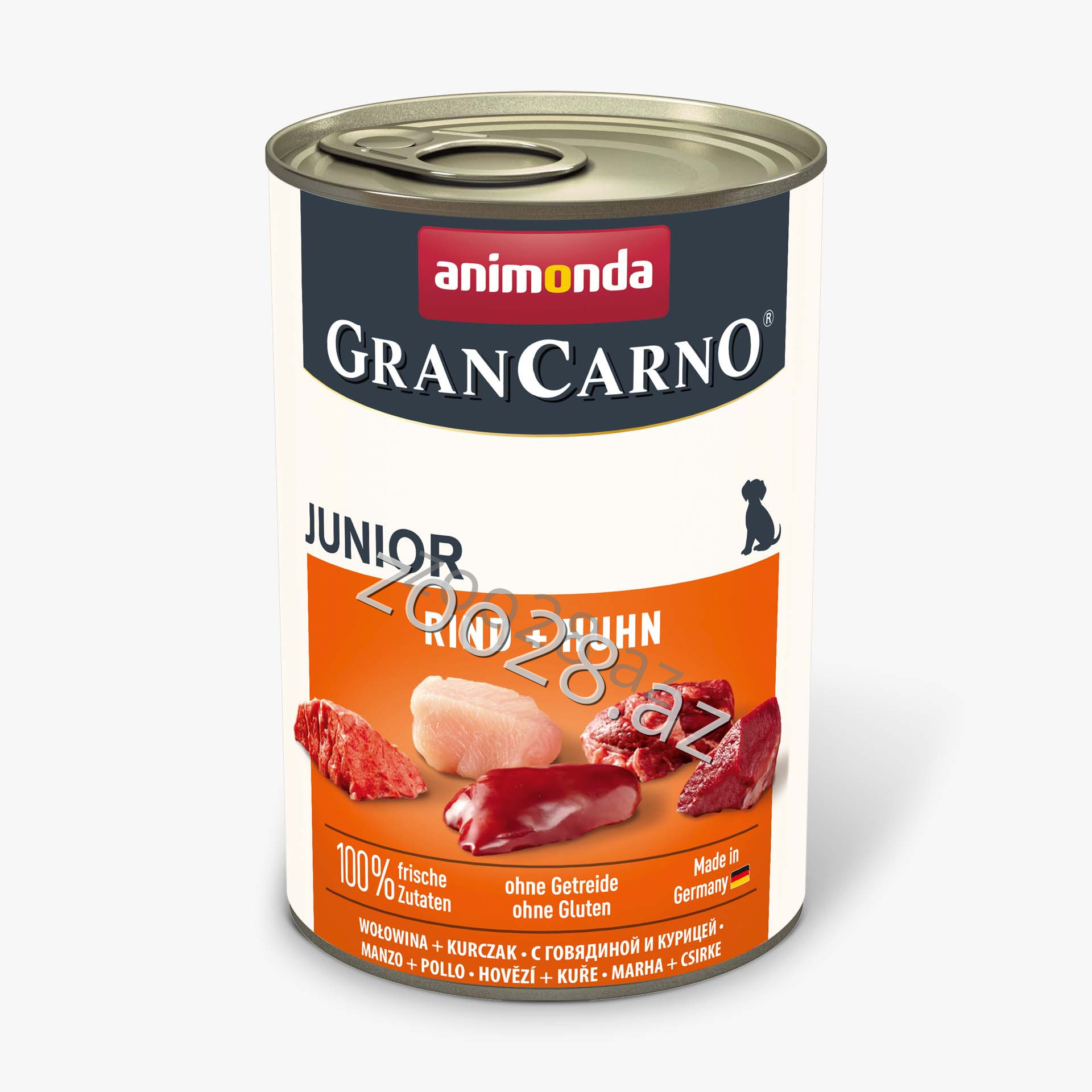 Animonda grancarno Junior Dog Beef and Chicken Canned Food, 800 g - Dogs | Zoo28.az