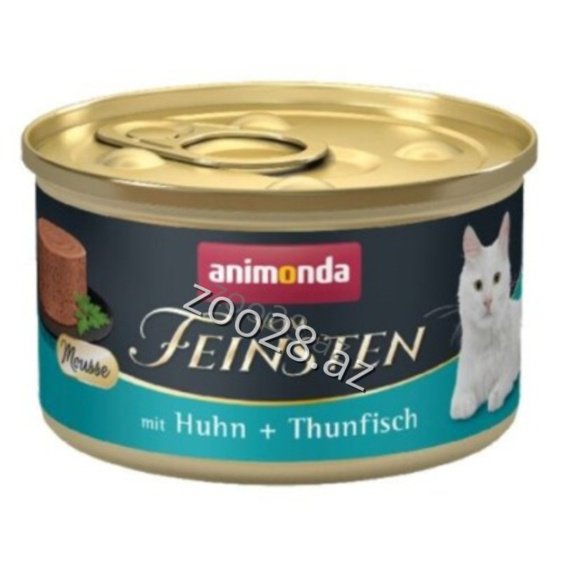 Animonda Feinsten Для Кошек Курица и Тунец, 85 г - Кошки | Zoo28.az