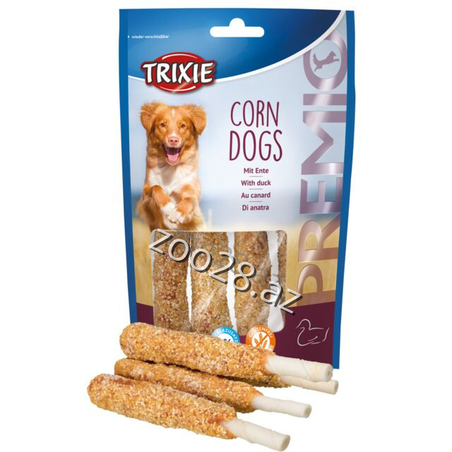 Trixie Corn Dogs Duck 100 g - Dogs | Zoo28.az