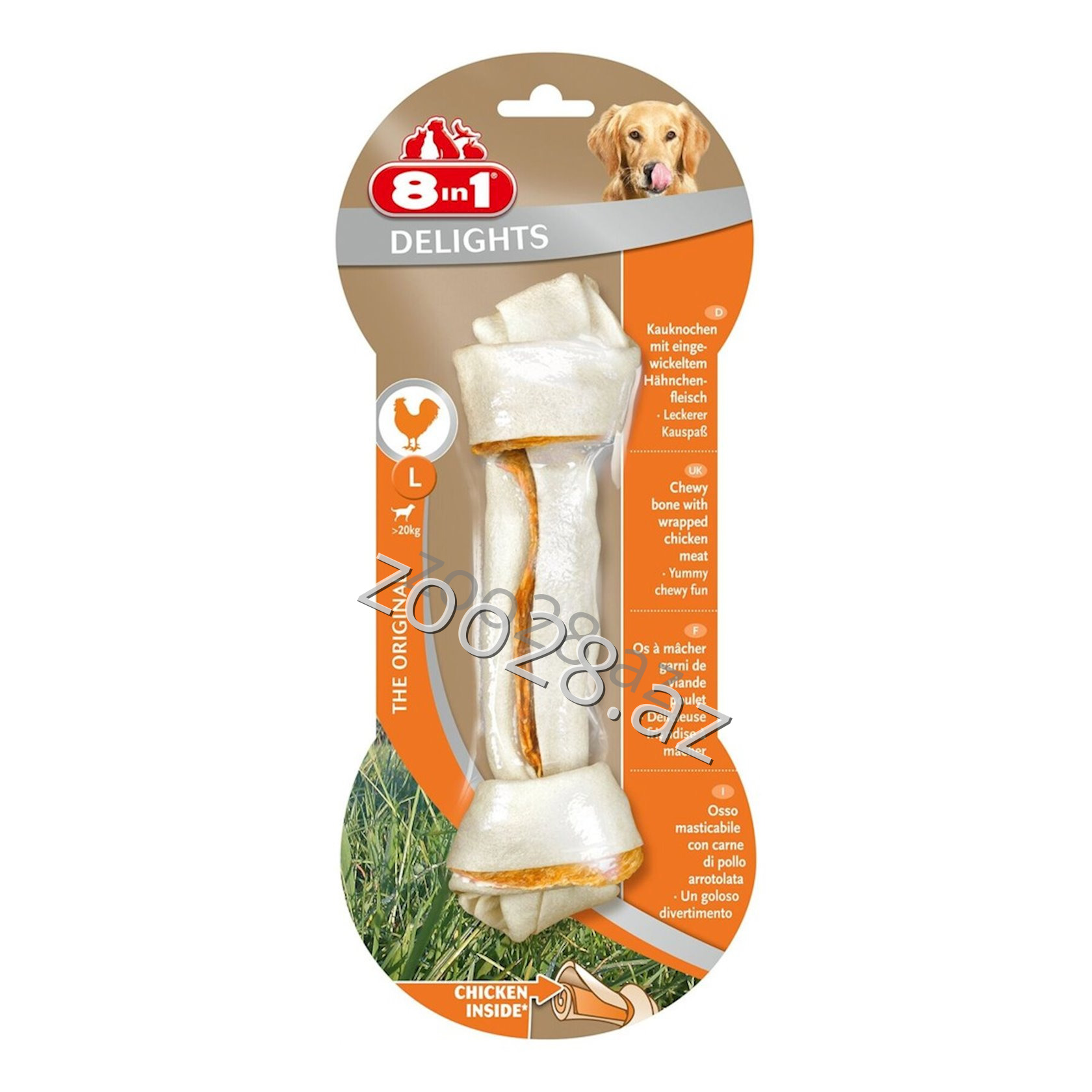 8in1 Chicken Bone 85gr - İtlər | Zoo28.az