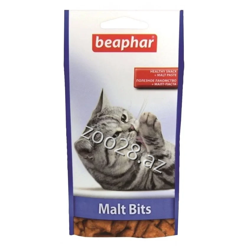 Beaphar Malt Bits 35 qr - Pişiklər | Zoo28.az