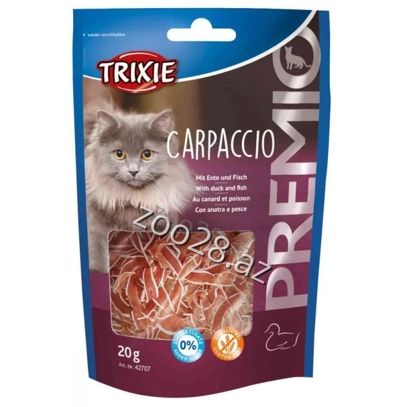 Trixie Carpaccio Duck Fish 20 gr - Cats | Zoo28.az