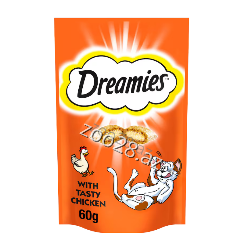 Dreamies Chicken 60gr - Pişiklər | Zoo28.az