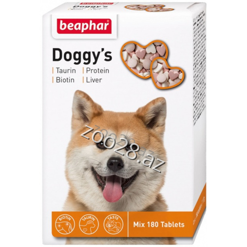 Beaphar Dogs 4ü 1-ində Mix, 180 tab - İtlər | Zoo28.az