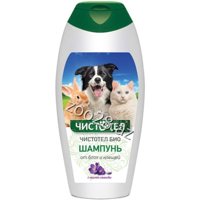 Chistotel Bio Antiparasitic Shampoo, 180 ml - Dogs | Zoo28.az
