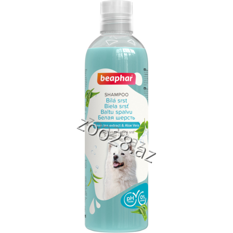 Beaphar Шампунь для белых собак, 250 мл - Собаки | Zoo28.az