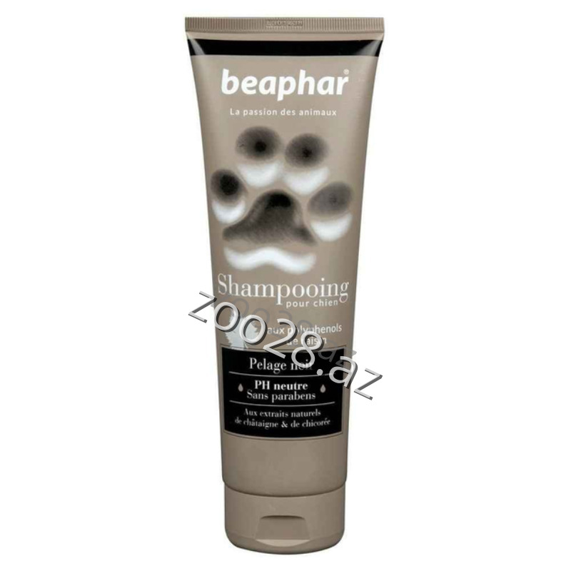 Beaphar Shampoo Pelago Noir For Dark Colored Dogs, 250 ml - Dogs | Zoo28.az