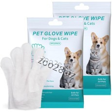 Pet Glove Salfet Əlcək, 6 ədəd - İtlər