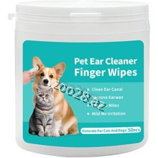 Pet Ear Wipes Qulaq Salfeti,50 ədəd - İtlər