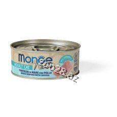 Monge Natural Chicken And Seafood For Adult Cats, 80 g