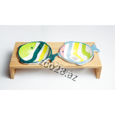 Yem Qabı 2li #1 - Pişiklər