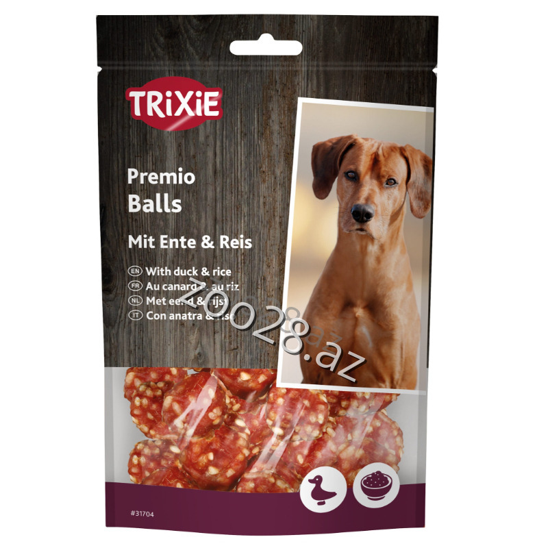 Trixie Rice Duck Balls 80 gr - Dogs | Zoo28.az