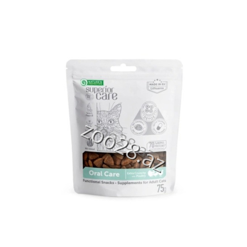 Natures Protection Oral Care, 75 gr - Cats | Zoo28.az