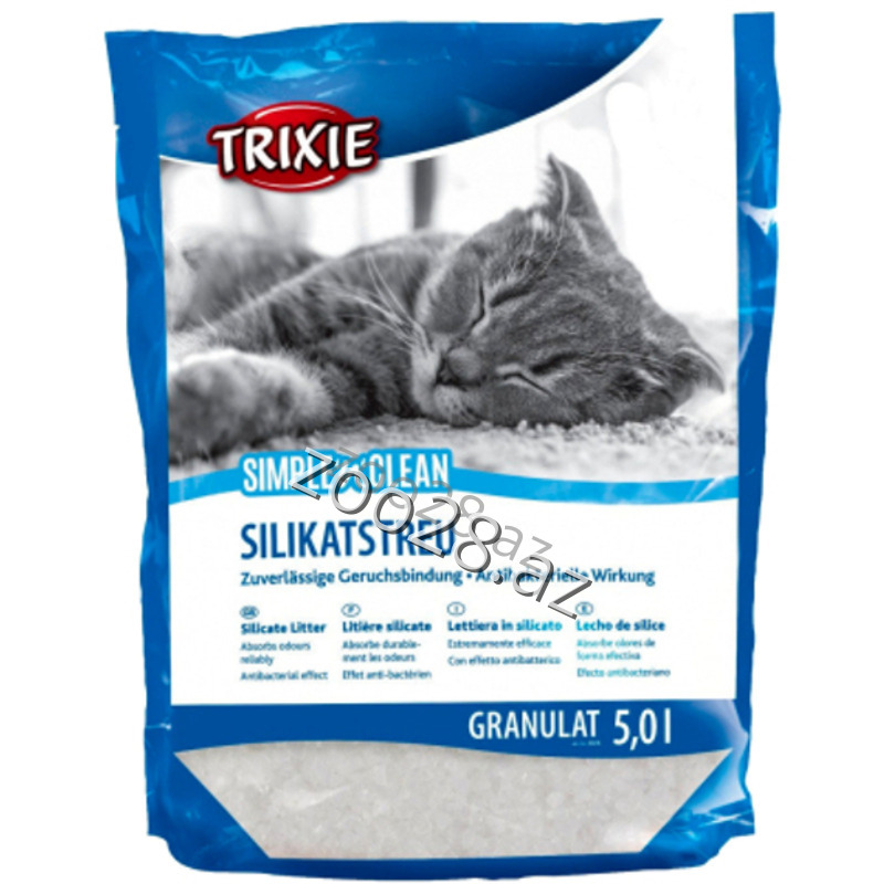 Trixie Silica Gel, 5lt - Cats | Zoo28.az