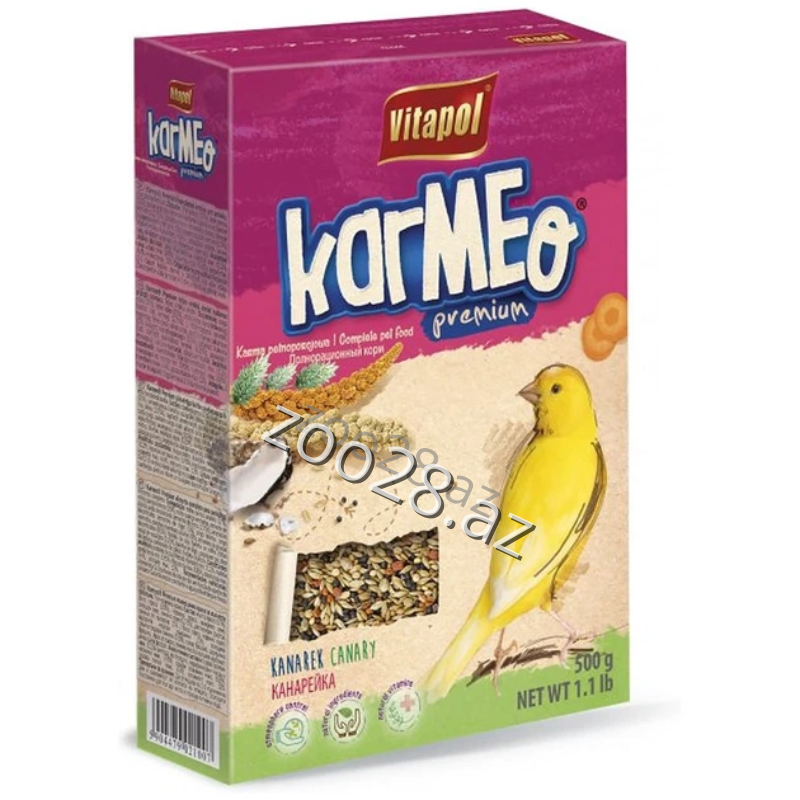Vitapol Karmeo Canary, 500 g - Birds | Zoo28.az