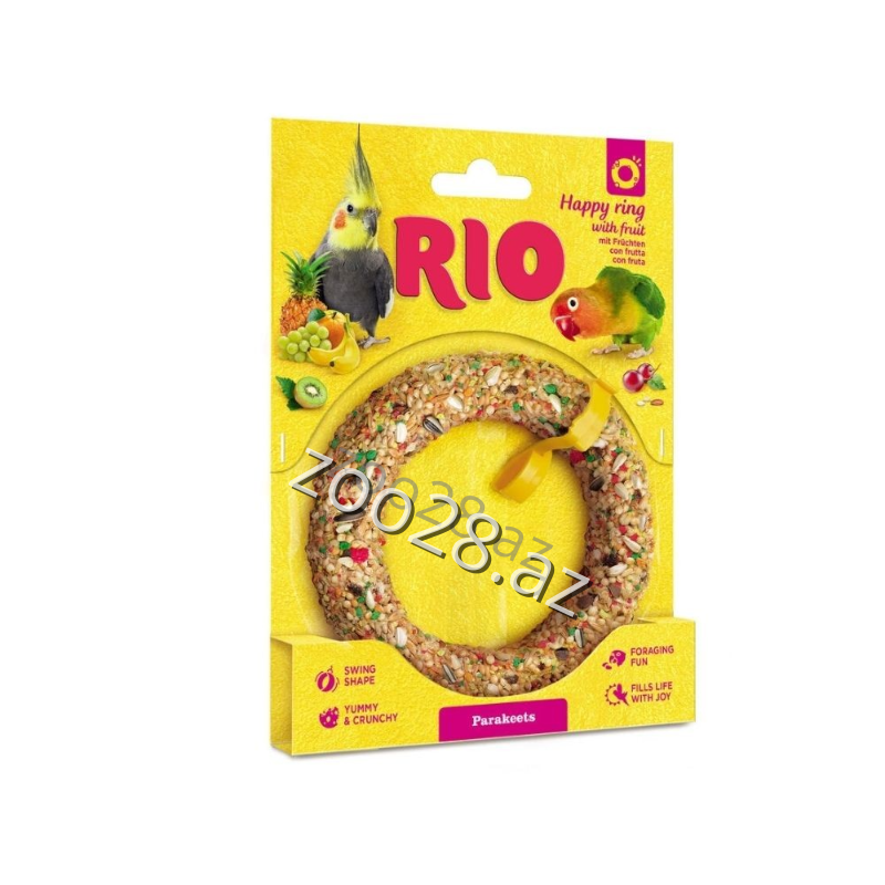 Rio Happy Ring для волнистых попугаев, 85 г - Птицы | Zoo28.az