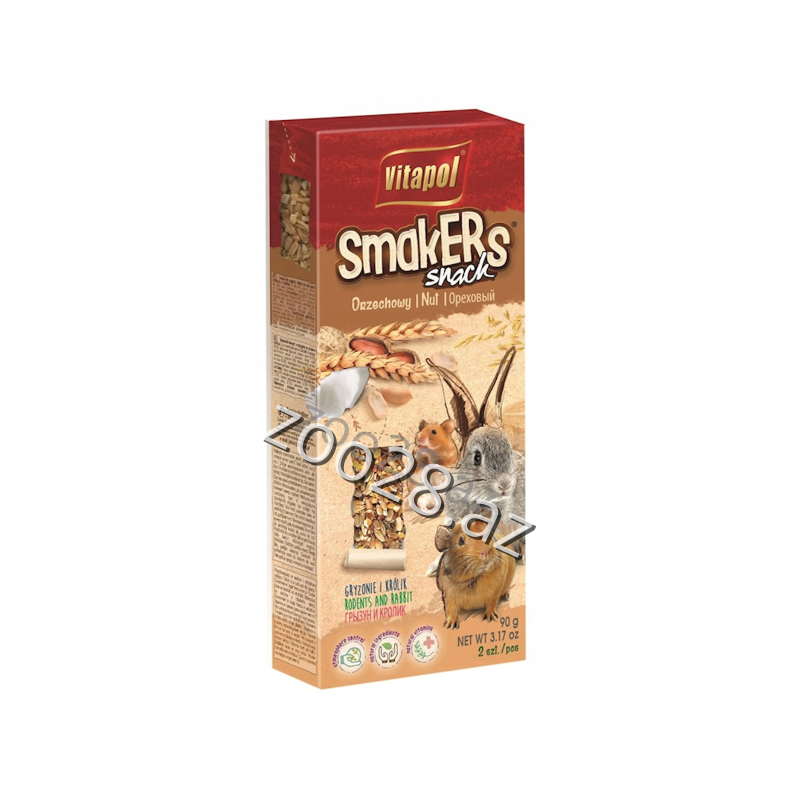 Vitapol Smakers Snack Nut - Gəmiricilər | Zoo28.az