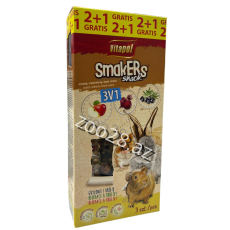 Vitapol Smakers Nut Popcorn Giləmeyvə Rodents and Rabbit - Gəmiricilər