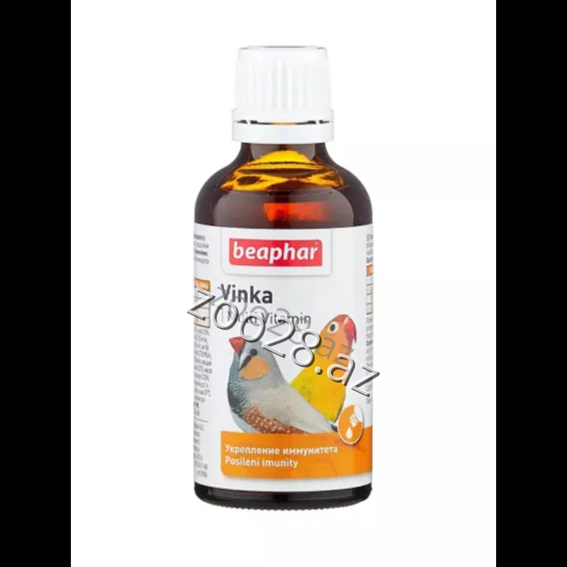 Beaphar Vinka Multi Vitamin, 50 ml - Birds | Zoo28.az