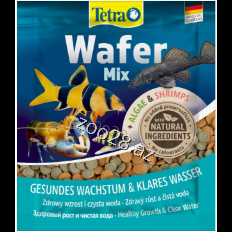 Tetra Wafer Mix 15 qr - Рыбы | Zoo28.az