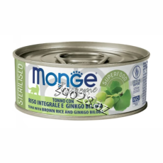 Monge Superpremium Canned Sterilised Tuna Rice Biloba, 80 gr