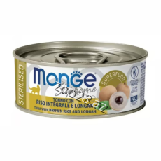 Monge Superpremium Konserv Sterilised Tuna Rice Longan,80 gr