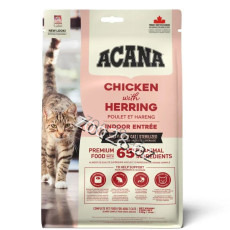 Acana İndoor Entree Chicken Herring - Pişiklər