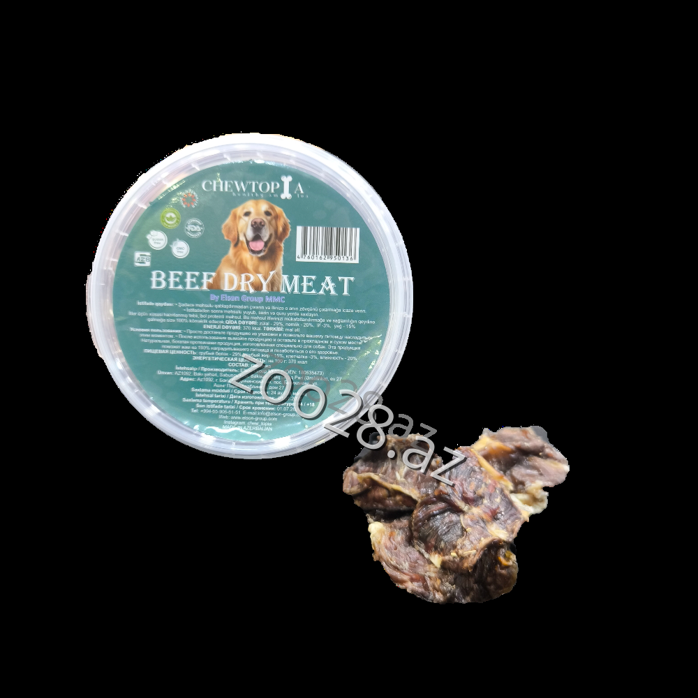 ChewTopia Beef Dry Meat - İtlər | Zoo28.az