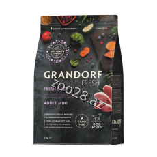 Grandorf Dog Mini Adult Ördək Əti İlə,3 kg - İtlər