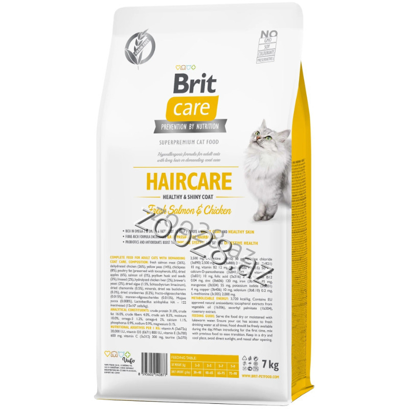 Brit Care Superpremium Haircare Balıq Və Toyuq Əti İlə - Pişiklər - Şəkil 2