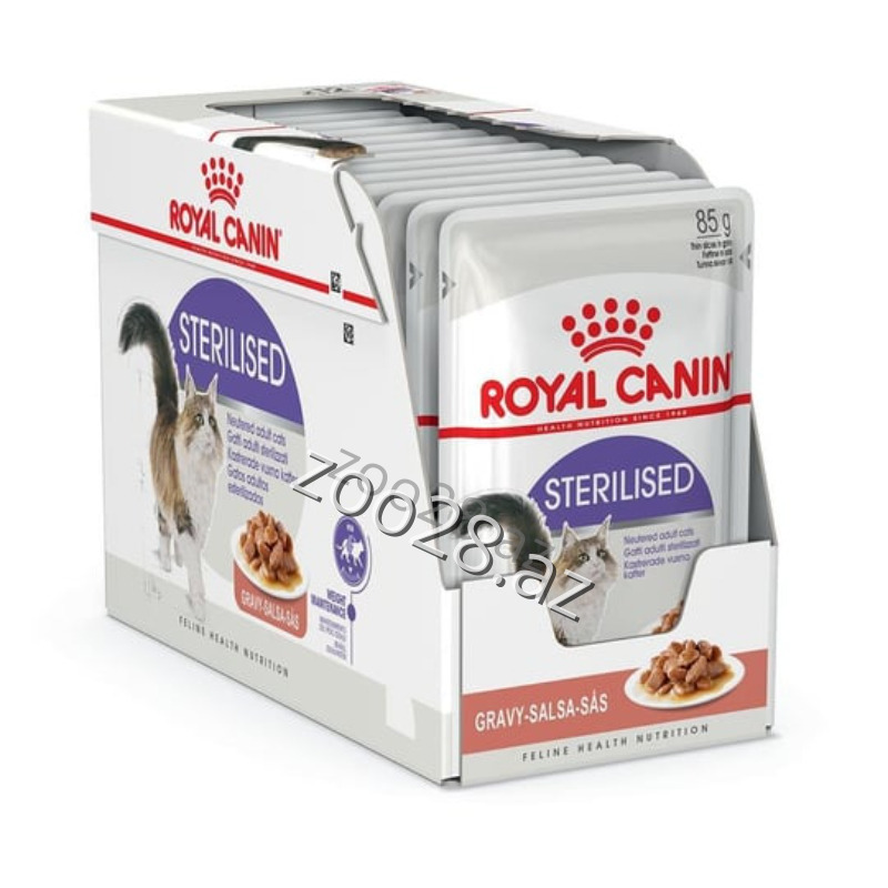 Royal Canin Sterilised Gravy  для стерилизованных кошек, 85 г - Кошки - Фото 3