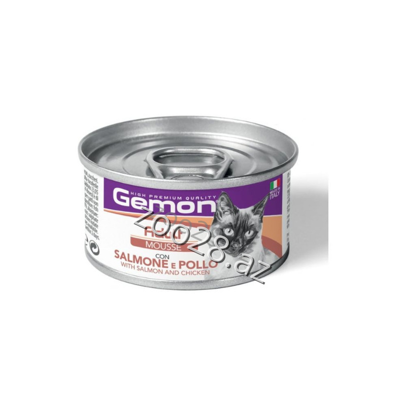Gemon Adult Cats with Chicken and Goldfish, 85 g - Cats - Photo 2