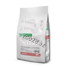 Natures Protection White Dogs Starter С Лососем и Креветками