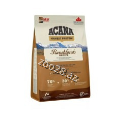 Acana Dog Ranchlands Mal,Quzu Və Donuz Əti ilə