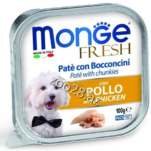 Monge Fresh Pate С Курицей 100 gr - Собаки | Zoo28.az