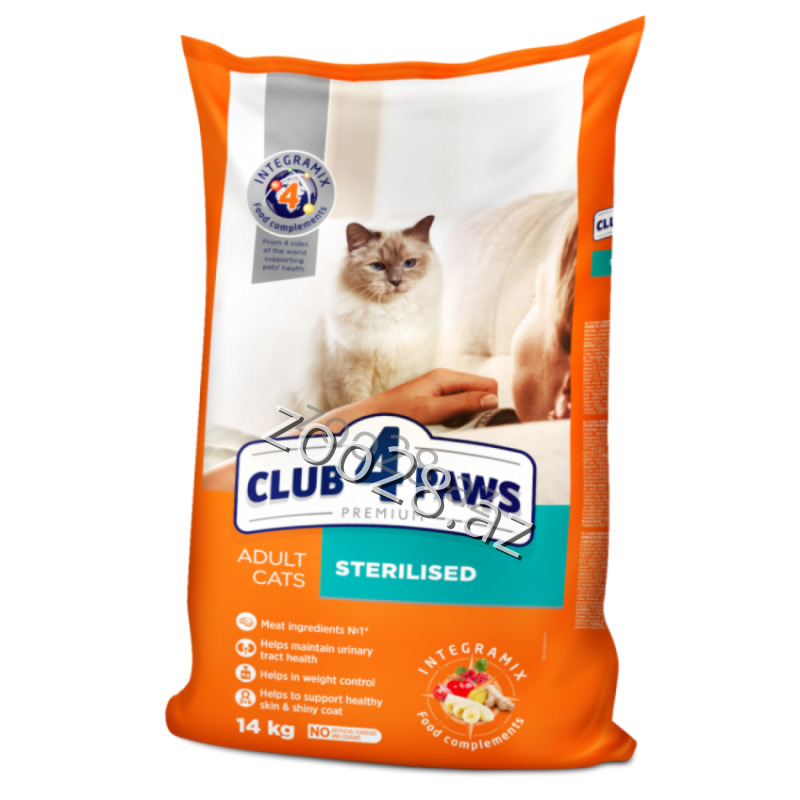 Club 4 Paws Sterilized Cats - Cats | Zoo28.az