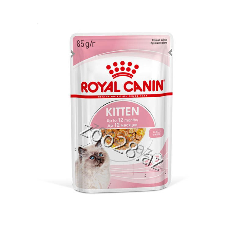 Royal Canin Kitten Jelly  для котят, 85 г - Кошки | Zoo28.az